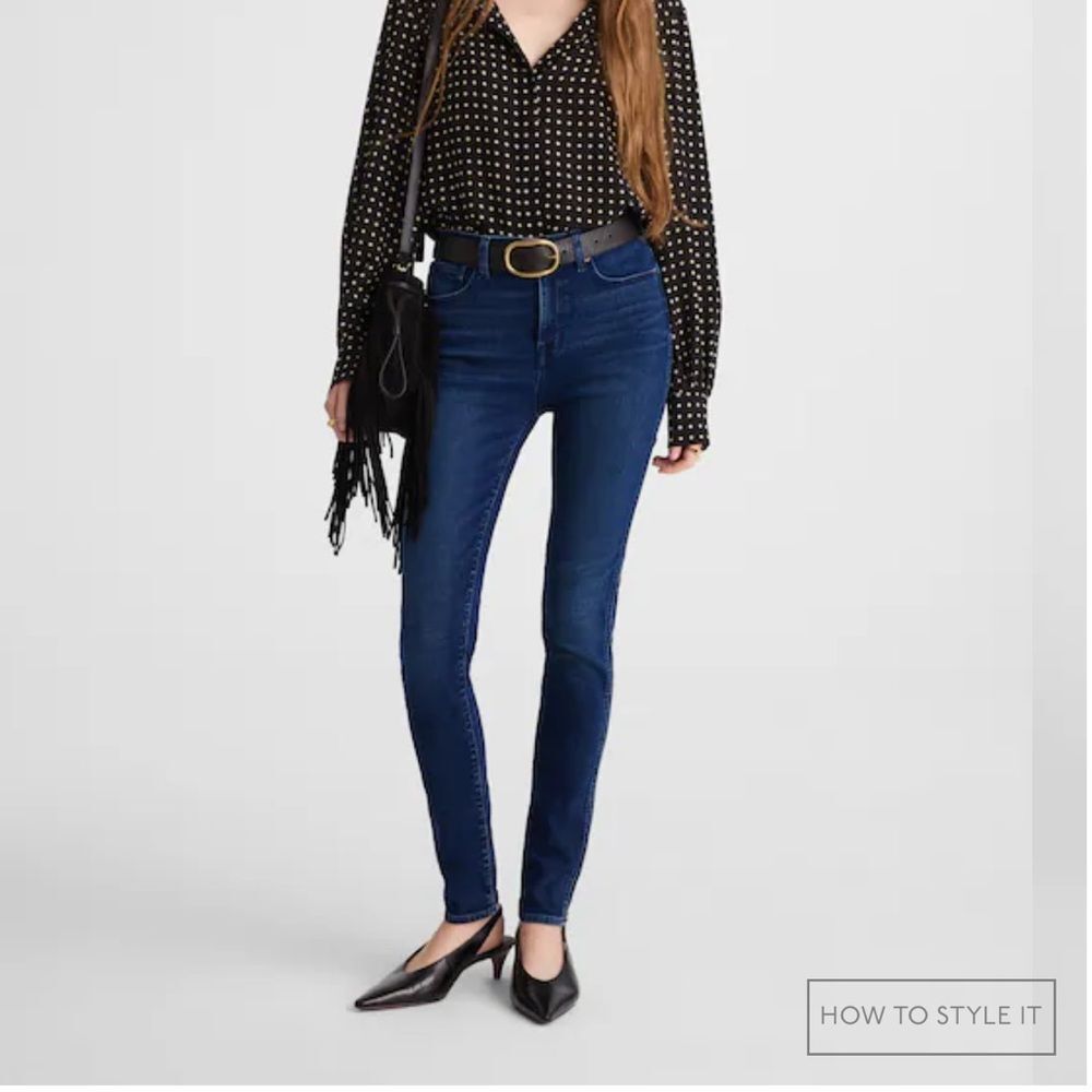 Madewell Dark Blue Skinny Jeans